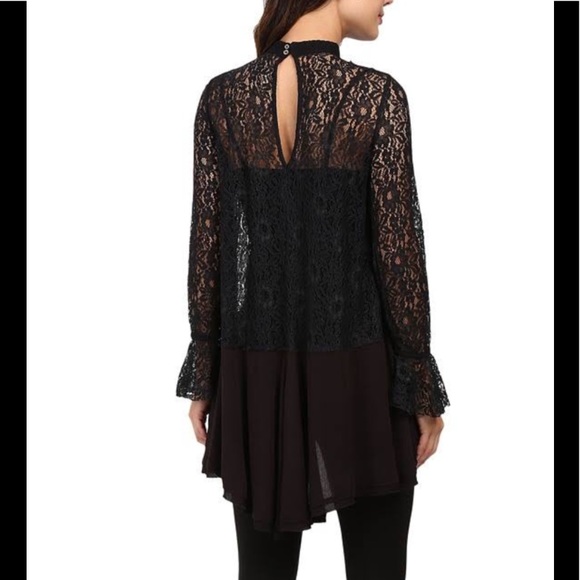 New Free People Tell Tale Lace Swing Dress - Picture 7 of 7